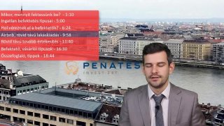 Ingatlan befektetés videó anyag
