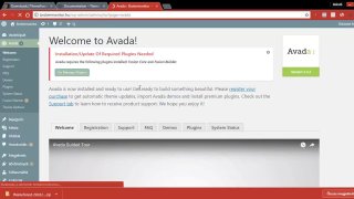 Régebbi videóanyag  Avada sablon telepítése, beállítása, aktiválása