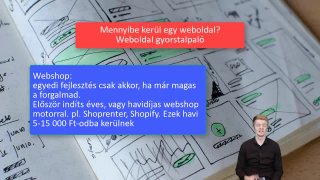 4. Mennyibe kerül egy weboldal? WordPress vs egyedi fejlesztés