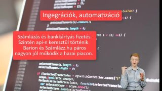 7.  Online megoldások, bankkártya elfogadás, automatizációk