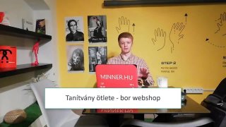 Vállalkozás ötlet véleményezése: Ny. Imre - bor webshop